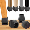 16PCS Small Chair Leg Floor Protectors, 3/4 inch Chair Leg Caps Covers Silicone