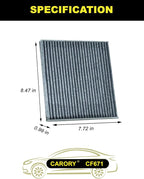Cabin Air Filter w/Activated Carbon - Image 2
