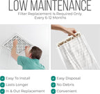 16x20x4 AC Furnace Air Filter Replacement - Image 7