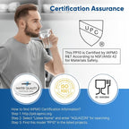PUREPLUS 5 Micron 10" x 2.5" Whole House Sediment Home Water Filter Cartridge - Image 2
