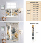 Spring Tulips Flower Living Room Curtains 84 Inch Length, Window Curtains Tab - Image 8