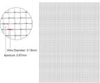 MRYBD 304 Stainless Steel Woven Wire Mesh Small 1mm Hole Fine Wire Mesh - Image 5