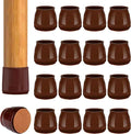 16pcs Round Chair Leg Floor Protectors, Felt Pads Chair Leg Protectors