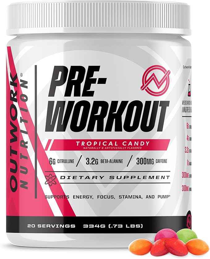 Outwork Nutrition Preworkout for Men & Women