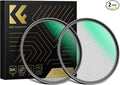 K&F CONCEPT 49mm Black Diffusion 1/4 & 1/8 Lens Filter Kit, Mist Cinematic by KFCONCEPT