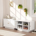 Fluted Shoe Storage Bench, Mud Room Benches
