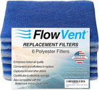 Indoor Dryer Vent Filters | Dual Filter Lint Trap by FlowVent