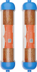Mixed Bed Ion Exchange Aquarium Filter Resin 0 PPM RO DI Refillable Housing by MaxWater