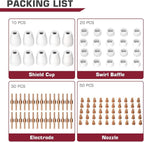 ARCCAPTAIN 110PCS PT31 Plasma Cutting Consumables Fit CUT-45 CUT-50 CT-312 - Image 2