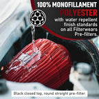 FILTERWEARS Pre-Filter F102R For SPECTRE 8131 8132 8136 8138 K&N RG-1001 - Image 4