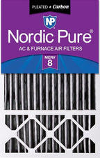 Nordic Pure 16x25x5 Honeywell Replacement Air Filters MERV 8 Plus Carbon 1 Pack by NordicPure