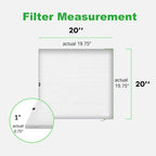 Reair 20x20x1 Air filter, Washable and Reusable Air Filter 20x20x1 - Image 6
