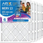 AIRX FILTERS WICKED CLEAN AIR 12x30x1 MERV 13 Electrostatic Pleated Air by AIRXFILTERSWICKEDCLEANAIR
