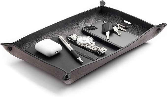 Main Street Forge Leather Valet Tray