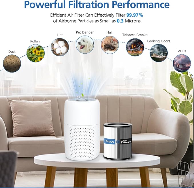 4 Pack P60 Replacement Filter Only Compatible - Image 4