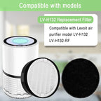 3 Pack LV-H132 Replacement Filter Compatible - Image 2