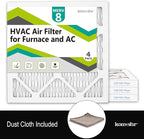 14x14x1 Air Filter MERV 8, HVAC/Furnace AC Filter Replacement, Dust - Image 5