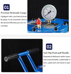 220V Filtering Machine Portable Hydraulic Oil Filter Cart Single Cylinder - Image 3