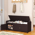 HOMEFORT 41.3" Shoe Bench with Lift Top Storage, Entryway Bench with Cushioned - Image 8