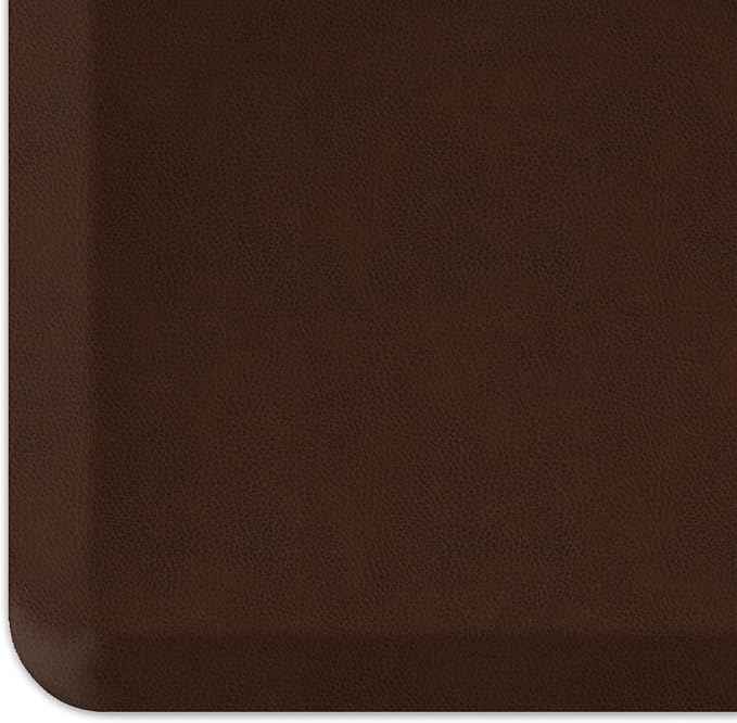 GelPro Anti-Fatigue Designer Comfort Kitchen Floor Mat, Leather Grain Truffle