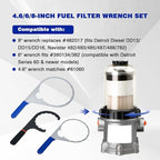 4.6/6/8-Inch Fuel Filter Wrench Set Compatible - Image 2