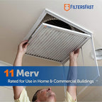 Filters Fast 20x20x2 Pleated Air Filter Merv 11, 2 inch AC Furnace Air Filters - Image 2