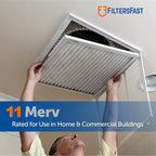 Filters Fast 20x24x2 Pleated Air Filter Merv 11, 2 inch AC Furnace Air Filters - Image 2