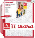 Honeywell 16x24x1 MERV 11 Allergen Reducer 11000 Electrostatic Pleated HVAC AC by HoneywellAirComfort