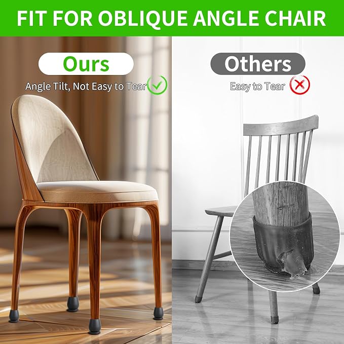 16PCS Round Silicone Chair Leg Floor Protectors - Image 8