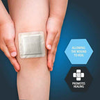 MED PRIDE Waterproof Silicone 6'' X 6'' Foam Wound Dressing Sterile, Adhesive