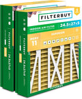 Filterbuy 24.5x27x5 Air Filter MERV 11 Superior Pet & Allergy Defense, Pleated by Filterbuy