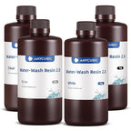 ANYCUBIC Water Washable 3D Printer Resin 2.0 Bundle, 405nm High Precision 3D by ANYCUBIC