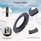 52mm Lens to 55mm Camera Lens Adapter, 52mm-55mm Filter Step up Ring Adapter - Image 3