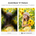 K&F CONCEPT 40.5mm Black Diffusion Mist Effect 1/4 & Variable ND2-32 & Circular - Image 4