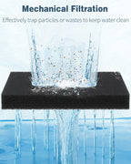 Pawfly 6 Pack Aquarium Bio Sponge Fitler Media, 6.3" x 5.5" x 0.8" Cut-to-Size - Image 5