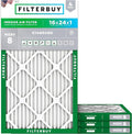Filterbuy 16x24x1 Air Filter MERV 8 Essential Dust & Allergy Defense, by Filterbuy