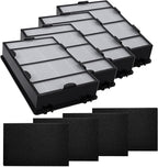4Pcs HAPF600 HEPA Replacement Filters Kit Replacement by Hoypeyfiy