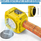Commercial Air Scrubber, Negative Air Machine - Image 3