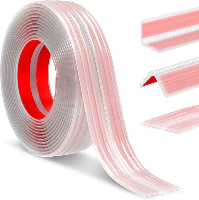 Wall Corner Protector Peel and Stick Wall Molding Trim Flexible Corner Guard