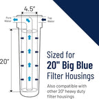 Pentair OMNIFilter TO8-20 Carbon Water Filter, 25 Micron - Image 4