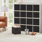 Lifewit 16 Packs Storage Cubes, 11 Inch Cube Storage Bins, Foldable Decorative - Image 7