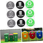 9pcs Garbage Classification Stickers - Image 5