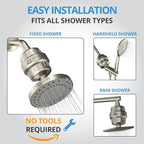 weAQUA Heavy Duty Shower Filter Family 2 PACK – 99% Removal - Image 7