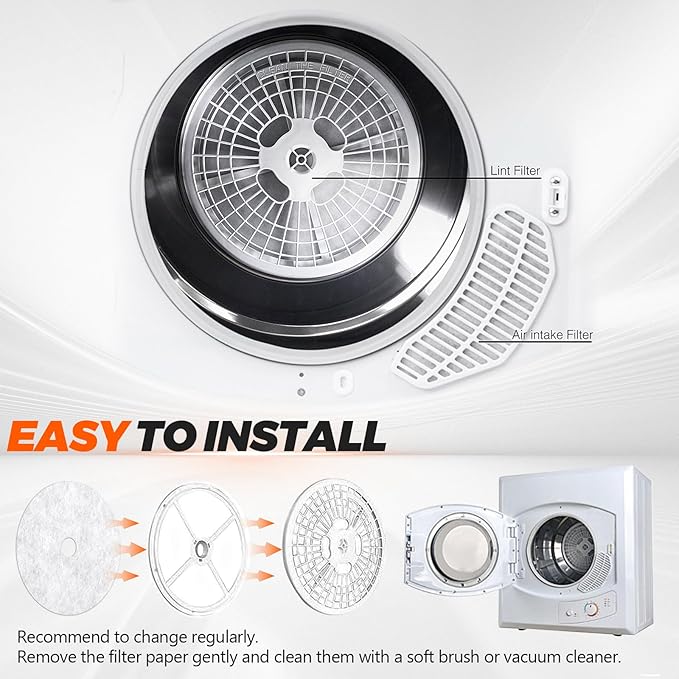 【Polyester Upgrade】20 PCS Dryer Exhaust Filter - Image 6