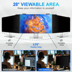 2Pack Magnetic 24 Inch Privacy Screen - Image 3