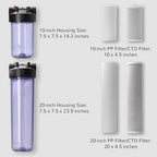 Airthereal Whole House Water Filter Housing, Sediment Filters - Image 7