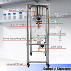 INTSUPERMAI 10L Buchner Funnel Filtering Kit, - Image 3