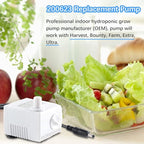 200623 Aero-Garden Pump with 20 Filters, Ultra Quiet Pump Fit - Image 7