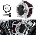HDBUBALUS Motorcycle Air Filter Cleaner Intake Filter System Kit by HDBUBALUS