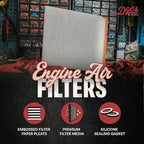 Doc's Diesel Engine Air Filter DPA10660 | Compatible - Image 2